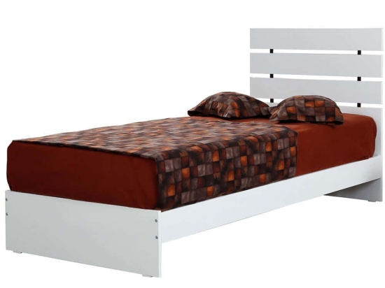 Κρεβάτι Fuga (Για Στρώμα 90x200cm) 801CMY5302 95x205x100cm White Μονό