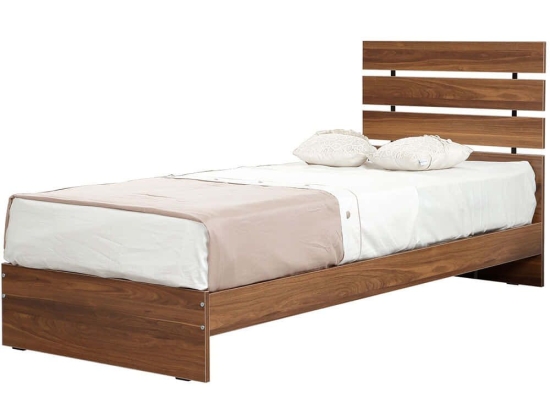 Κρεβάτι Fuga (Για Στρώμα 90x200cm) 801CMY5304 95x205x100cm Walnut Μονό