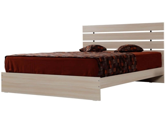Κρεβάτι Fuga (Για Στρώμα 180x200cm) 801CMY5412 185x205x100cm Oak Υπέρδιπλo