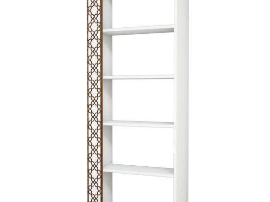 Βιβλιοθήκη City 845HCT3605 64,6x24,2x170cm White