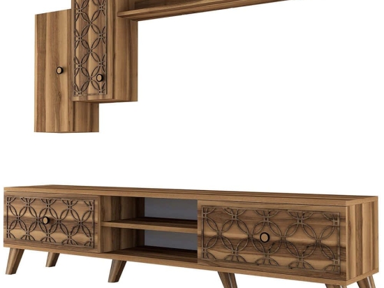 Σύνθεση Τηλεόρασης Class 845HCT3012 180x35x44cm Walnut