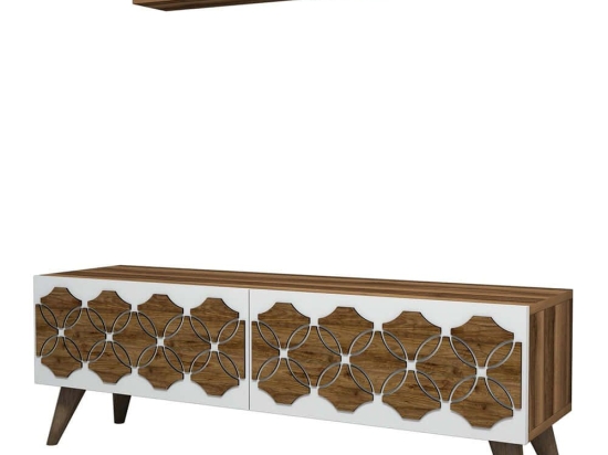 Σύνθεση Τηλεόρασης Nisan 845HCT3043 120x31,8x40cm Walnut