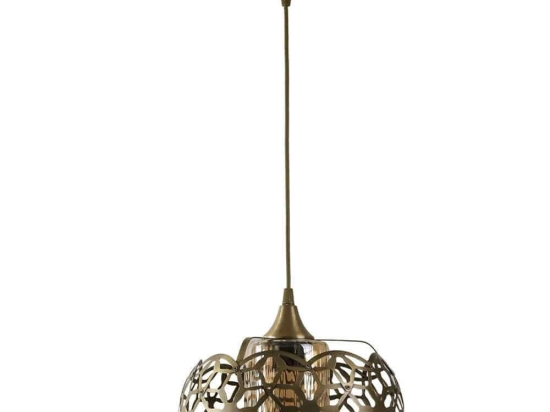Φωτιστικό Οροφής Nevra 846STL1613 23x80cm 1xE27 60W Gold Opviq