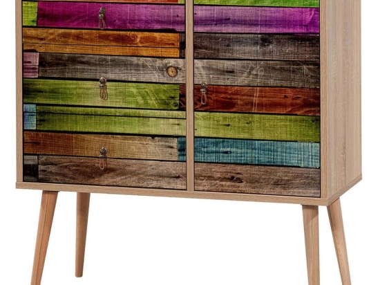 Συρταριέρα Verybox 863SPH3409 90x40x90cm Multi