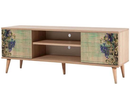 Έπιπλο Τηλεόρασης Truva 863SPH3017 140x40x50cm Multi