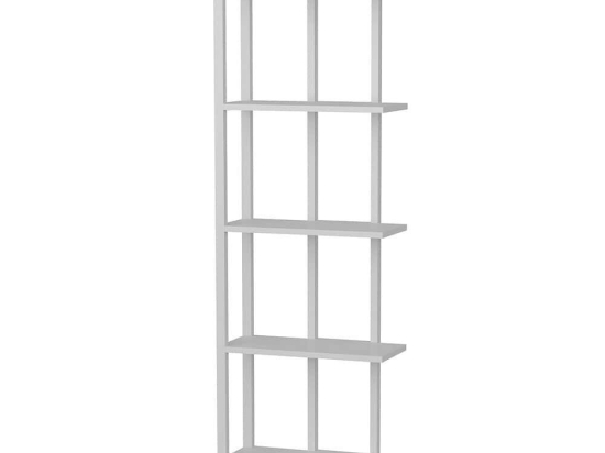 Βιβλιοθήκη Alice 875ZNA3614 45x22x180cm White