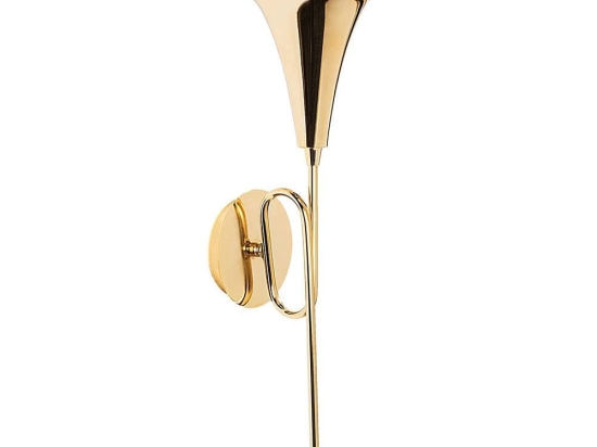 Φωτιστικό Τοίχου - Απλίκα Sarmal 892OPV1202 13x15x52cm 1xE27 40W Gold Opviq