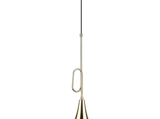 Φωτιστικό Οροφής Sarmal 892OPV1409 Φ13x154cm E27 40W Gold Opviq