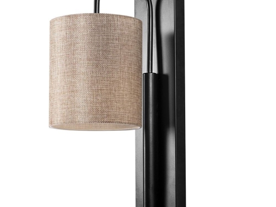 Φωτιστικό Τοίχου - Απλίκα Baston 892OPV1216 14x20x42cm 1xE27 40W Black-Honey Opviq