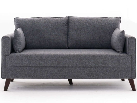 Καναπές Διθέσιος Bella 825BLC1498 177x81x85cm Grey