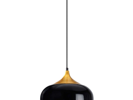 Φωτιστικό Οροφής Berceste 521SHN3170 30x30x123cm E27 40W Black-Gold Opviq