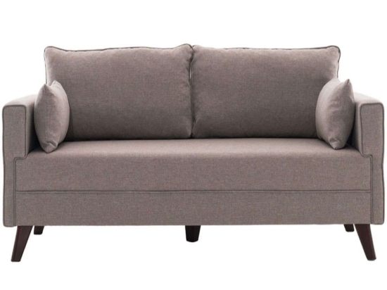 Καναπές Διθέσιος Bella 825BLC1507 177x81x85cm Cream