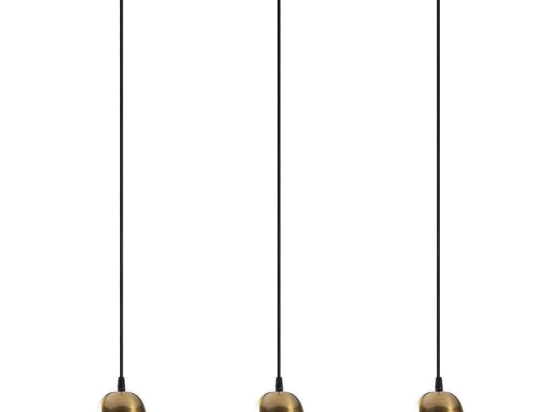 Φωτιστικό Οροφής - Ράγα Berceste 521SHN3251 70x40x111cm 3xE27 40W Gold Opviq