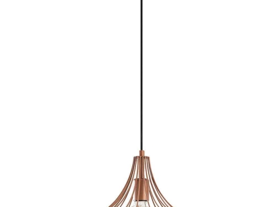 Φωτιστικό Οροφής Mezopotamya 525NOR1592 Φ37x126cm 1xE27 40W Copper Opviq