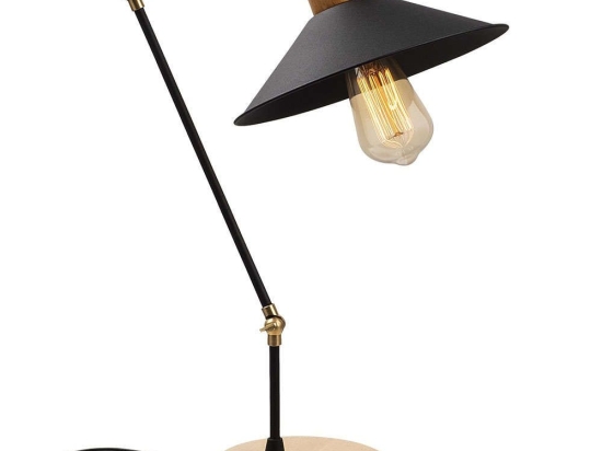 Φωτιστικό Επιτραπέζιο Manavgat 525NOR2120 Φ24x52cm E27 40W Multi-Black Opviq
