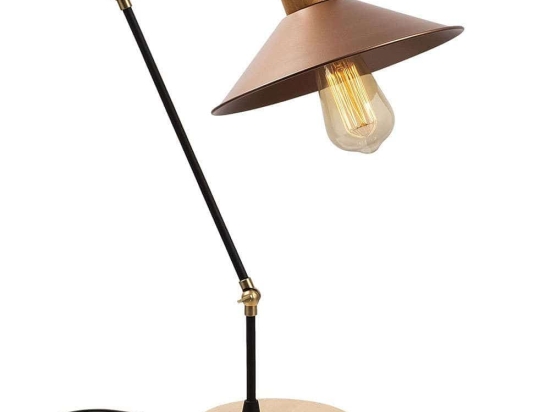 Φωτιστικό Επιτραπέζιο Manavgat 525NOR2122 Φ24x52cm E27 40W Multi-Bronze Opviq