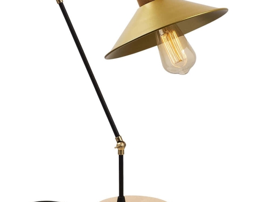 Φωτιστικό Επιτραπέζιο Manavgat 525NOR2123 Φ24x52cm E27 40W Multi-Gold Opviq