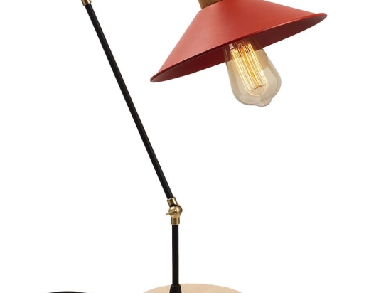 Φωτιστικό Επιτραπέζιο Manavgat 525NOR2126 Φ24x52cm E27 40W Multi-Red Opviq
