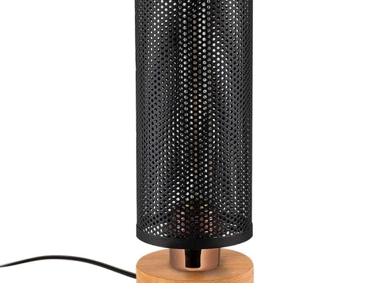 Φωτιστικό Επιτραπέζιο Amasra 525NOR2162 Φ10x31cm 1xE27 40W Black Opviq