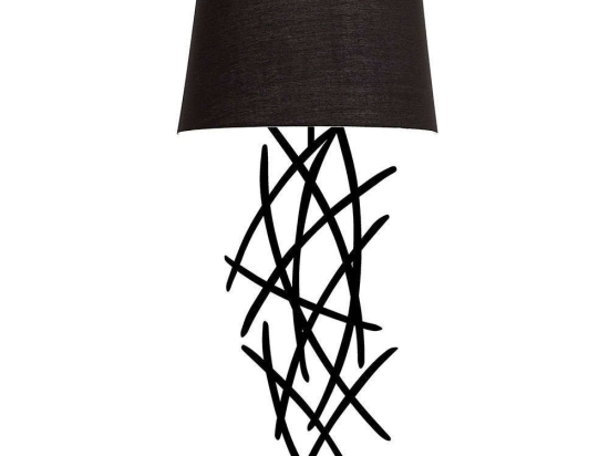 Φωτιστικό Τοίχου - Απλίκα Asaf 892OPV1333 15x28x72cm E27 40W Black Opviq