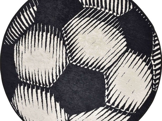 Χαλί Ball Black-White Conceptum Hypnose 140X140cm Round