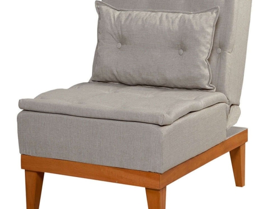 Πολυθρόνα - Κρεβάτι Fuoco 867UNQ1024 62x80x80cm Cream
