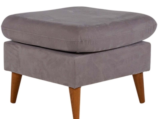 Σκαμπό Sofia 867UNQ1041 63x63x48cm Grey