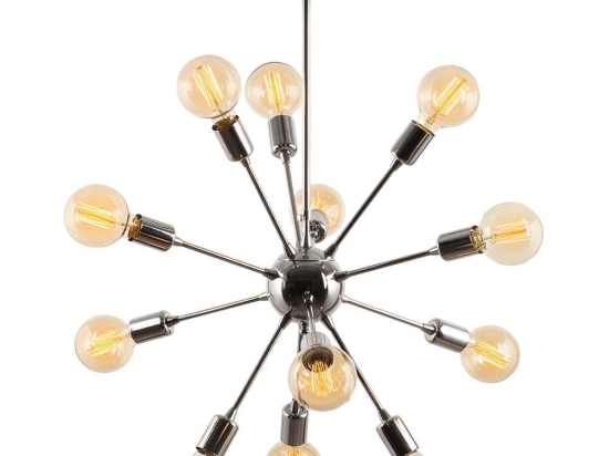 Φωτιστικό Οροφής Dartini 527ABY1664 Φ63x80cm 12xE27 40W Chrome Opviq