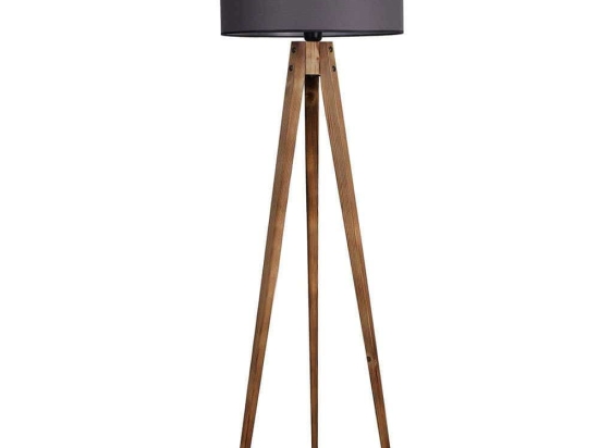 Φωτιστικό Δαπέδου Tripod 534LUN2192 50x153cm E27 60W Brown-Grey Opviq