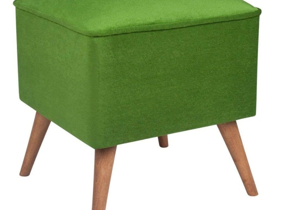 Σκαμπό New Bern 558ZEN1305 41x41x44cm Green