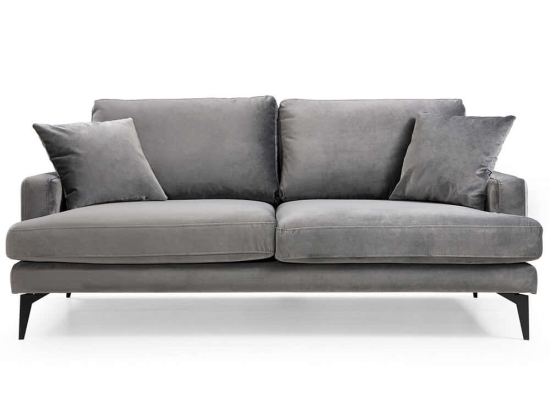 Καναπές Διθέσιος Papira 560ARE1506 175x90x88cm Grey