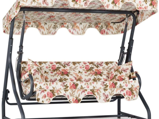 Κούνια Κήπου Τριθέσια Ruta 561CLR1513 200x110x165cm Multi