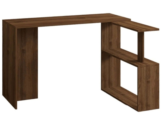 Γραφείο Cayko 835PUQ3825 130x50x73,8cm Walnut
