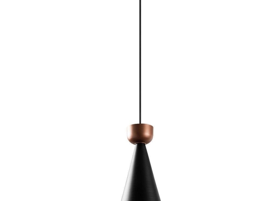 Φωτιστικό Οροφής Dodo 584TTM1132 19x19x131cm 1xE27 40W Black-Copper Opviq