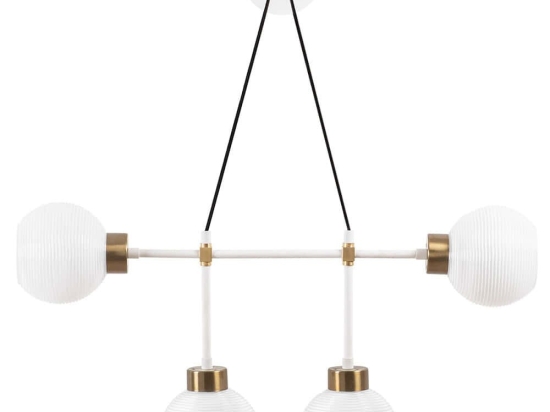 Φωτιστικό Τοίχου - Απλίκα Swing 584TTM1937 78x15x65cm E27 40W White Opviq
