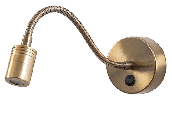 Φωτιστικό Τοίχου - Απλίκα Reading 584TTM1940 8x38x15cm Led 1W 2700K Bronze Opviq