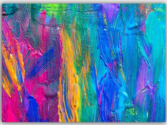 Πίνακας Καμβάς 441HPE1938 100x70cm Multi Wallity Οριζόντιοι Ξύλο, Καμβάς