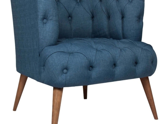 Πολυθρόνα West Monroe 558ZEN1182 75x80x76cm Dark Blue