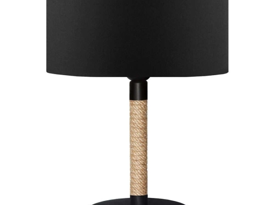 Φωτιστικό Επιτραπέζιο 780SGN1870 Φ24x35cm 1xE27 40W Natural-Black Opviq