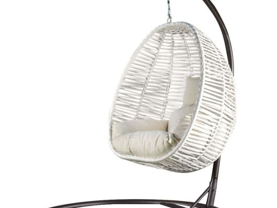 Κούνια Κήπου Findik 379VLV1704 110x110x196cm Cream