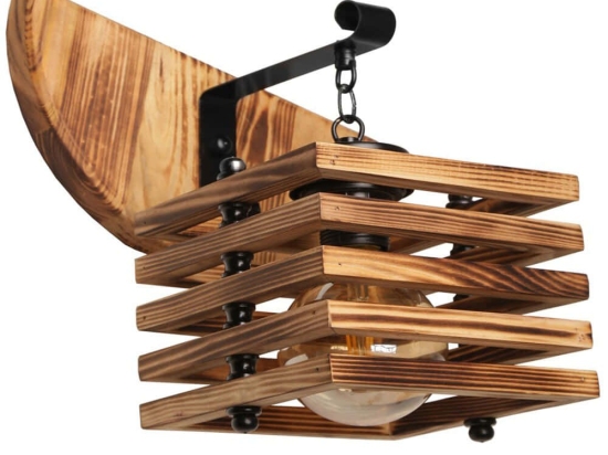 Φωτιστικό Τοίχου - Απλίκα Derin 534LUN3847 15x25cm 1xE27 40W Natural Opviq