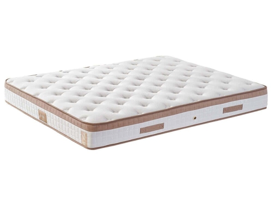 Στρώμα Latte 480NRN1228 150x200cm Multi Spring White-Brown Διπλό