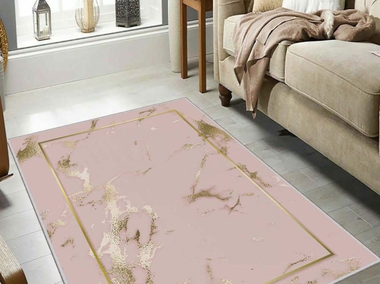 Χαλί Hmnt598 474HFT1179 Gold-Pink Conceptum Hypnose 50X80
