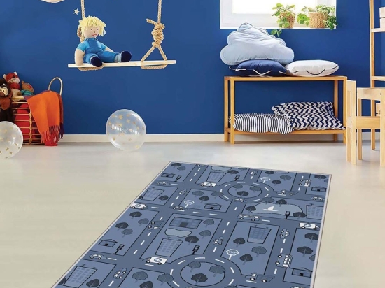 Χαλί Hmnt459 477HFT1144 Blue Conceptum Hypnose 80X200cm