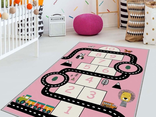 Χαλί Hmnt473 477HFT1325 Pink-Multi Conceptum Hypnose 60X100