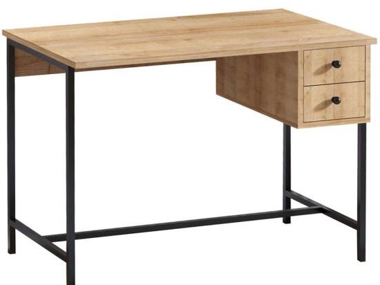 Γραφείο Morris 793ELG3809 100x74x60cm Oak