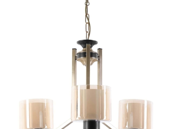 Φωτιστικό Οροφής Ruby 846STL2929 Φ55x75cm 3xE27 40W Copper Opviq