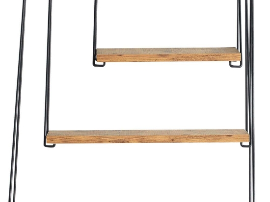 Ραφιέρα Τοίχου Zihon 854KLN4315 60x20x63,5cm Pine-Black