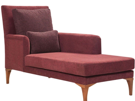 Ανάκλινδρο Bifo 867UNQ1451 79x167x100cm Claret Red
