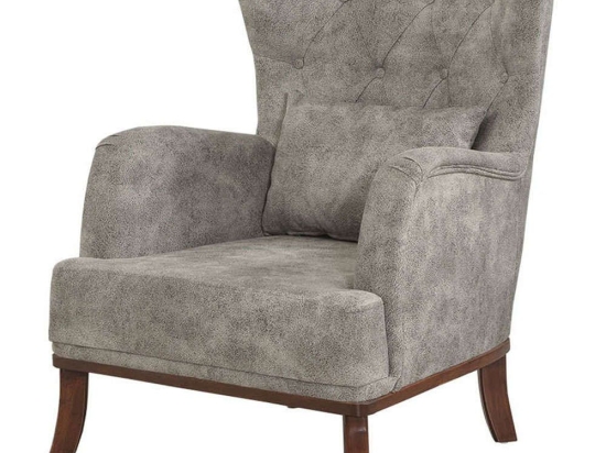 Πολυθρόνα - Μπερζέρα Marta 867UNQ1514 78x80x96cm Grey